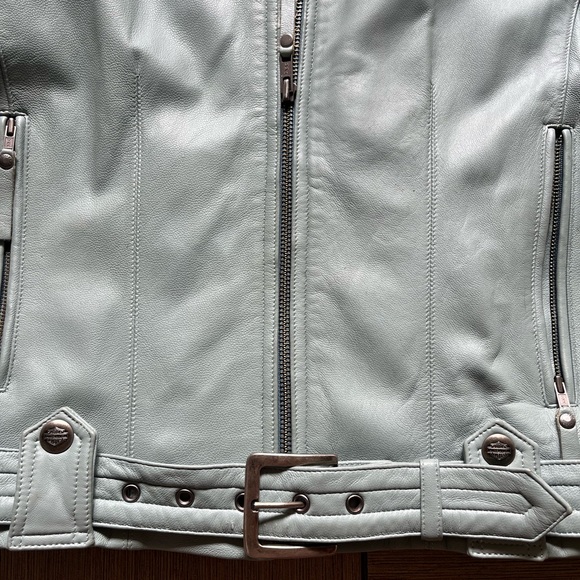 limited edition harley davidson leather jacket - Picture 7 of 11